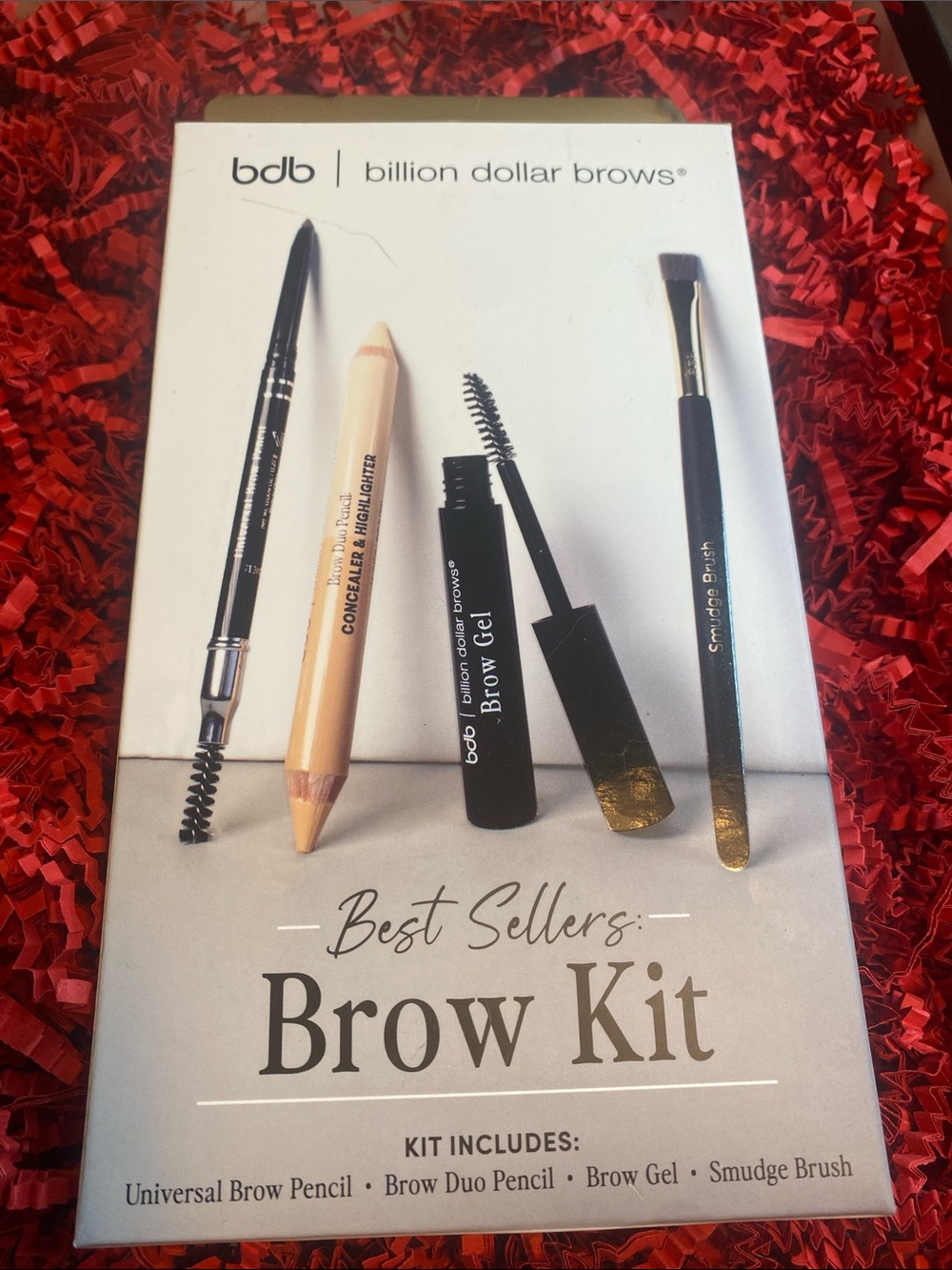 bdb Billion Dollar Brows Best Sellers Brow Kit - Beige/Black